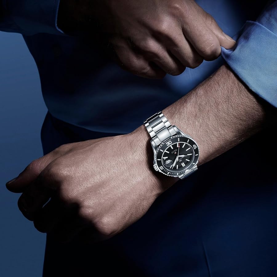 （美品）SEA-GULL 自動巻き腕時計 シルバー手巻き式 61E67wbowGL._AC_UL210_SR210,